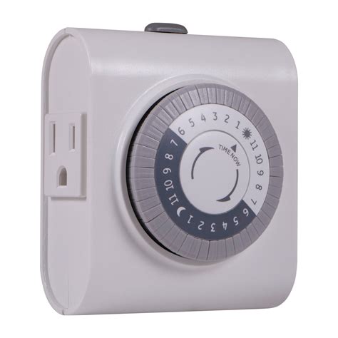 general electric general timer box|24 hour grounded outlet timer.